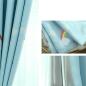 Preview: Qian Verdunkelungsvorhänge Regenbogen Schlicht 2er Pack Individuell anpassbar Perforationen
